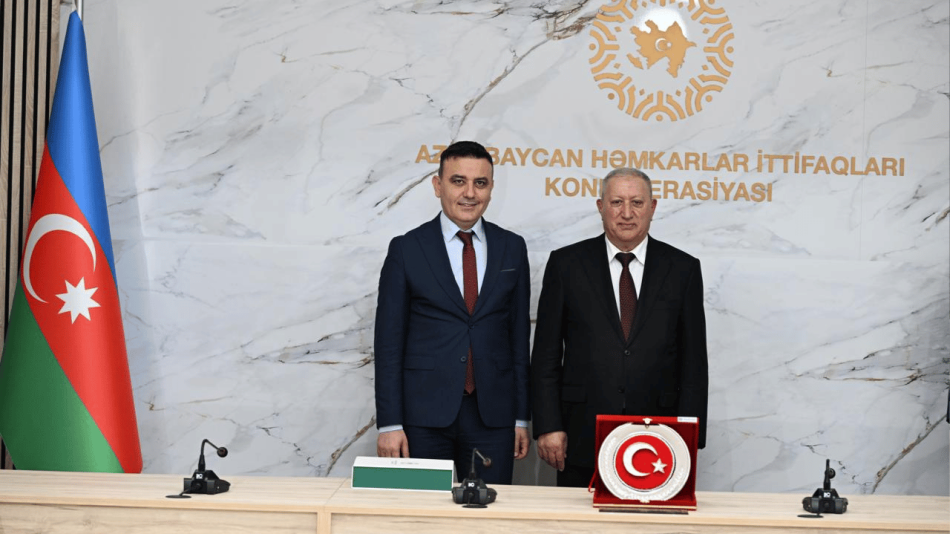 Azerbaycan Sendikalar Konfederasyonu (ATUC - Azərbaycan Həmkarlar İttifaqları Konfederasiyası) ile görüşme
